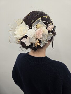 ゴットラトゥール(GOTTO LATOUR) 成人式ヘアアレンジ/編み込み/ヘアセット/三つ編み