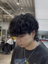 フィフスパーク(fifth PARK)&nbsp;渋谷シャドウパーマ緩め波巻きスパイラルパーマルーズパーマ色気