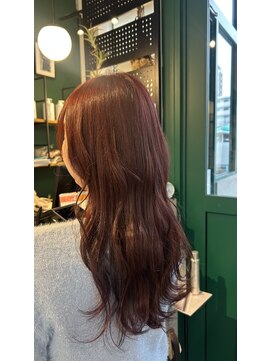 ビオトープアトラ(Bio-Top atora) ボルドーカラー/暖色カラー/イメチェンスタイル