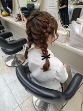 ビューティサロン東京堂&nbsp;編み込みツイン