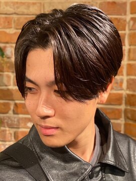 ヒロギンザバーバーショップ 大宮店(HIRO GINZA BARBER SHOP) 毛流れセンターパート