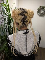 ケイズプラスカラン(HAIR AND MAKEUP K's PLUS calin) チャイナ風ヘアアレンジ