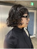 パーマボブパーマミディアムパーマドライパーマウェーブパーマ