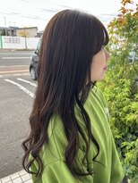 ジップ 浜田店(zip) ナチュラルブラウン×20代フェミニンロング
