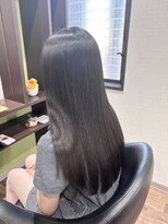 カットスタジオグラム(CUT STUDIO g)&nbsp;艶髪ストレートヘアー　【縮毛矯正/髪質改善】