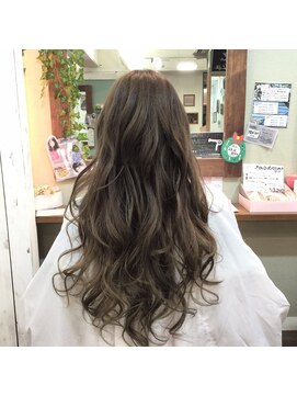 フレア志ミラーレ(flare) グレージュナチュラルバリアージュカラー♪