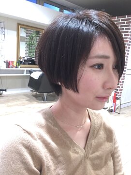 ヘアーデザイン シュシュ(hair design Chou Chou by Yone) ☆chouchou☆上品な前下がり小顔ショート♪