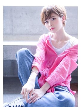 エース (ACE) ACE LA 小顔ヘア×モンブランブラウン