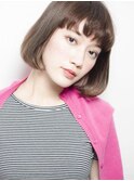 【THREEbyKEEP尾山台、木田】髪質改善ショートボブスタイル