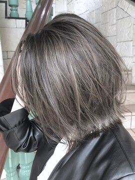 チェルシー 梅田(CHELSEA) ［CHELSEA］外国人風ハイライト×ボブ☆お客様スタイル