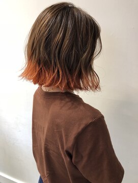 エムサロン 前橋川原(emusalon) オレンジ×オレンジベージュ