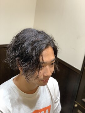 ヒロギンザバーバーショップ 神楽坂店(HIRO GINZA BARBER SHOP) メンズセクシーパーマ！