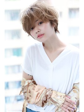 シーラス バイクラウドゼロ(Cirrus by Cloud zero) ハイトーンベージュショート【Cirrus by Cloud zero】