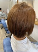 春夏おすすめベージュショート