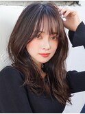 《Agu hair》ひし形フォルムで大人美人セミロング