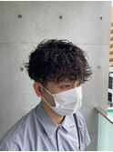 メンズパーマスタイル
