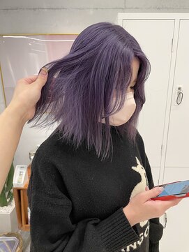 ローウェ 渋谷(Louwe) ラベンダーボブ《misaki》