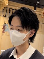 アースオーセンティック 小平店(EARTH Authentic) ツイストスパイラルパーマセンターパートショートウルフ