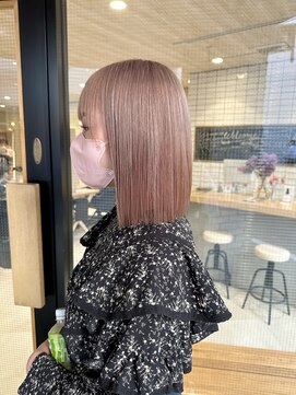 パーク(PAAQ) 【paaq田中智大】ピンクブロンドボブ(ピンクベージュ)