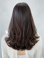 アルバム 池袋(ALBUM) レイヤーカットレイヤーロングカーキベージュ_ba456252