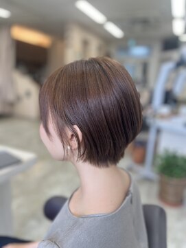 スタイルインデックス 新大塚店(STYLE INDEX) ナチュラル縮毛矯正 × short