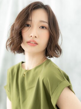 ドクターズ サロン ラブ(Dr's Salon LAB) かきあげ前髪ヘルシースタイル大人ボブg古河20代30代40代