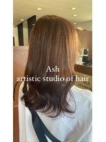 アッシュ アーティスティック スタジオ オブ ヘア(Ash artistic studio of hair) モーブブラウン