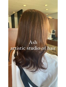 アッシュ アーティスティック スタジオ オブ ヘア(Ash artistic studio of hair) モーブブラウン