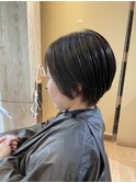 前下がりショートボブ