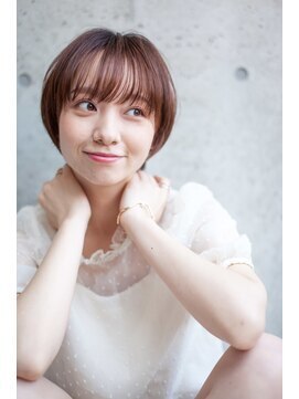 アッシュ 清瀬店(Ash) 大人可愛い20代30代40代愛されショートボブ