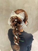 サロンドワン(SALON DE 1)&nbsp;#編みおろしポニー