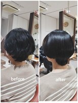 ネオリーブチノ 登戸店(Neolive cino)&nbsp;【髪質改善】酸熱TR、超音波ハホニコTR