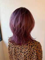 ニィー バイ ディコ(nii by Dico)&nbsp;くびれレイヤーとブリーチピンクアッシュ☆