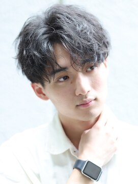 リップス 仙台annex(LIPPS) ツイストスパイラルパーマスパイラルパーマコンマ刈り上げヘア