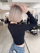 タイドヘア 茨木店(TIDE HAIR)&nbsp;【海外HAIR】シャドウルーツハイトーンボブ