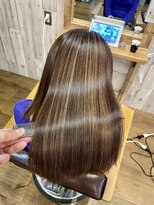 アグ ヘアー パルス 清水駅前店(Agu hair pulse) 鏡面仕上げ　新時代の髪質改善