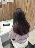 ピンクインナーカラー☆髪質改善