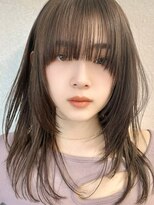 サンド クリア 横浜本店(sand clear)&nbsp;ボブディオリーブベージュ髪質改善縮毛矯正フェイスレイヤー