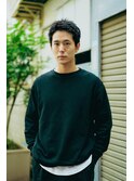 黒髪スパイキーショート◎三軒茶屋 メンズカット RYUKI