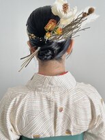 ゼスト ジグ(ZEST ZIGU)&nbsp;タイトヘア　卒業式ヘアセット　ヘアアレンジ【maiko】