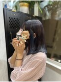 インナーカラー/推しカラー/マリンブルー