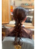 パーティーヘアセット（ウェディングにもOK）