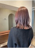 ピンクラベンダーカラー　ハイトーンカラー