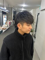 メンズサロン キング 梅田店(Men’s salon K!ng)&nbsp;波巻きツイストスパイラルパーマ/フェザーパーマ/眉毛/メンズ