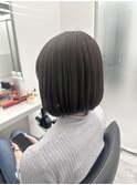 ダークグレージュ/タッセルボブ【町田】