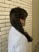 アットラップレーヴ(attrape-reve) 編みたらしヘア