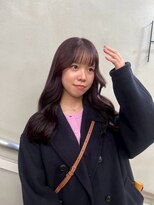 エイチ 天神橋(H)&nbsp;チェリーレッド20代30代40代レイヤーカットオージュアタッセル