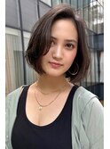 外国人風海外ボブ前下がりボブ　n7.4.18