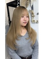シェルマン(Charmant) 高槻　レイヤー　顔周りカット　カラー　学割U24