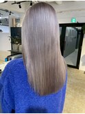 色落ちも綺麗なアッシュグレー